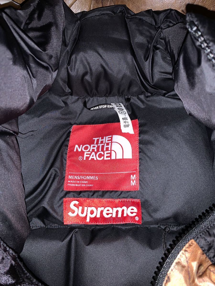 Supreme The North Face Nuptse LEAVES M_画像5