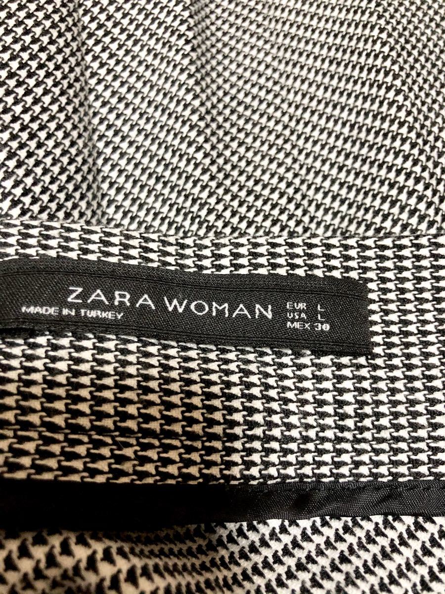 ZARA★プリーツスカート、秋冬コーデ、レトロコーデ