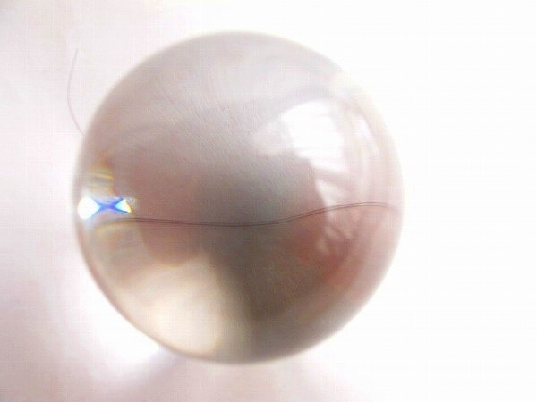 Yahoo!オークション - 天然クォーツ 水晶玉高透明200A☆本物保証巨大台