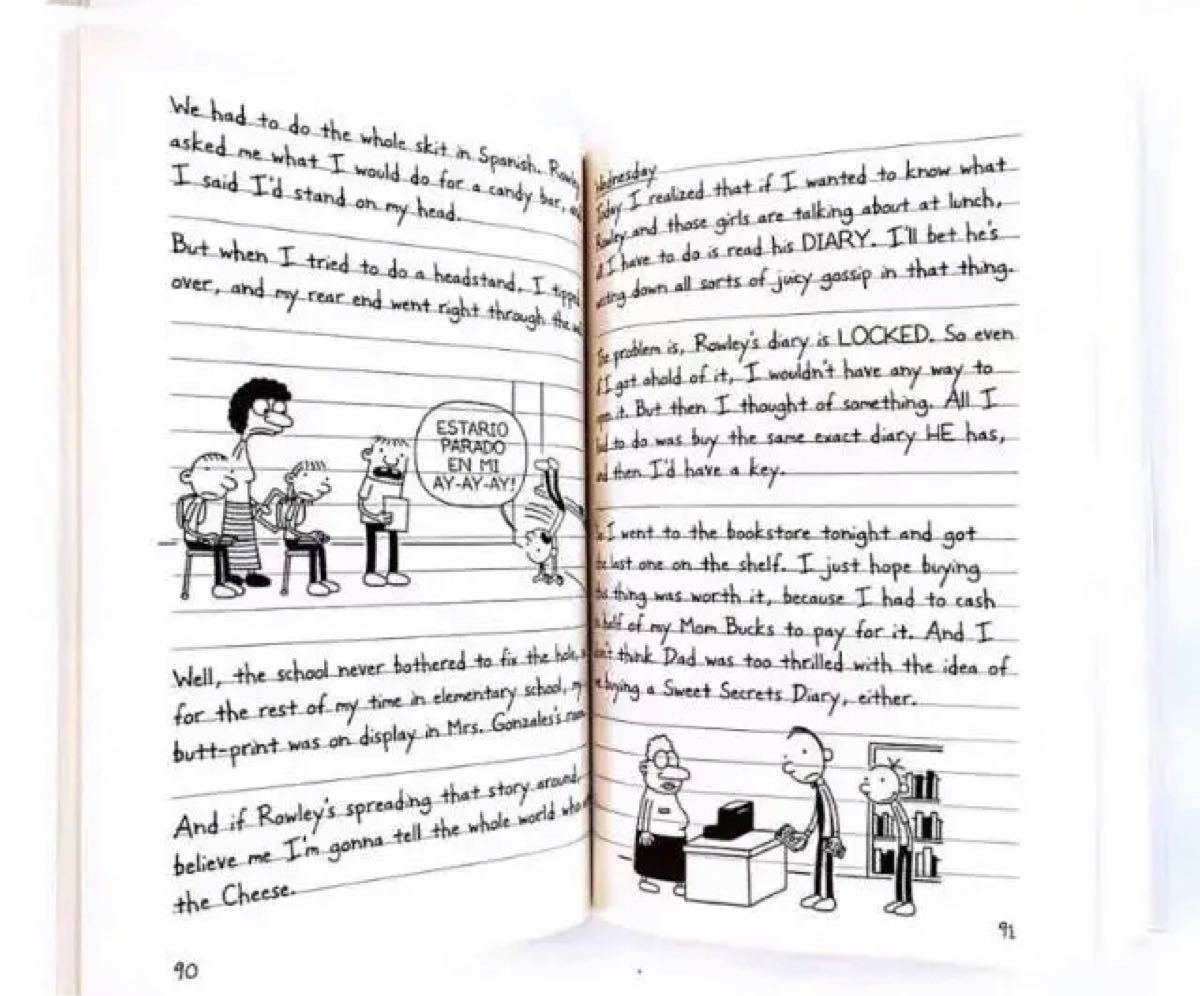 英語版「グレッグのダメ日記」Diary Of A Wimpy Kid16冊+CD 英語版「グレッグのダメ日記」Diary Of A Wimpy Kid16冊+CD