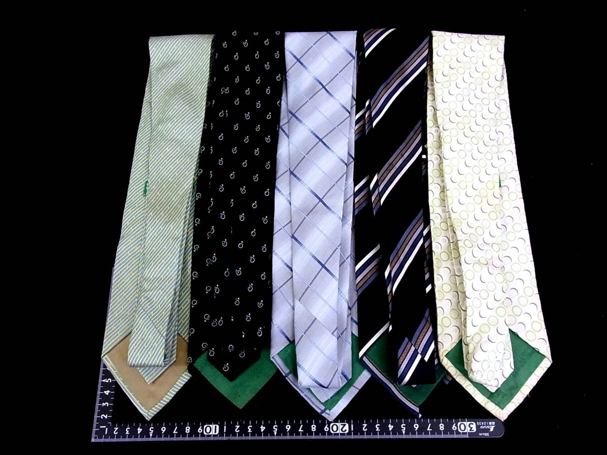 # prompt decision sale #J0399# 5 pcs set all * Benetton necktie 