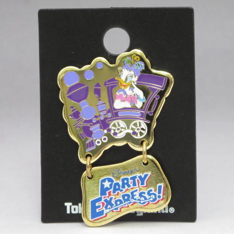  Disney daisy TDL party Express pin Tokyo Disney Land 2001 year new goods 