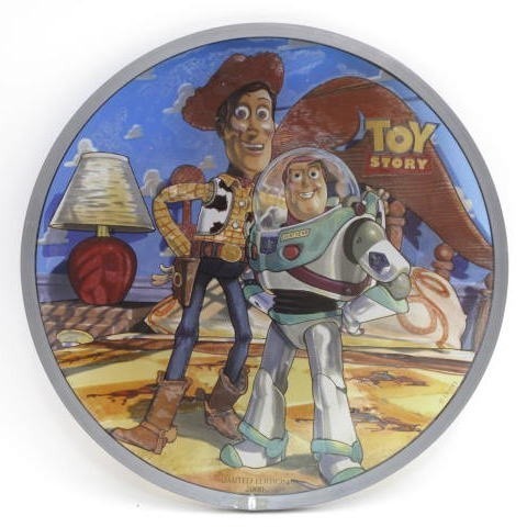ディズニー　トイストーリー　ステンドグラスアート　2000個限定　1990年代　USA