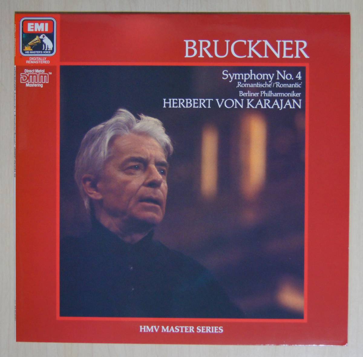 ヘルベルト・フォン・カラヤン／ベルリン・フィル【EMI録音　Karajan ドイツ盤】ブルックナー／交響曲第４番「ロマンティック」_画像1