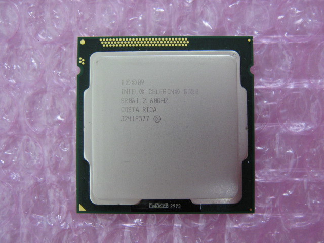INTEL Celeron G550 (2.60 GHz) LGA1155 ★中古正常品★ (2)_画像2
