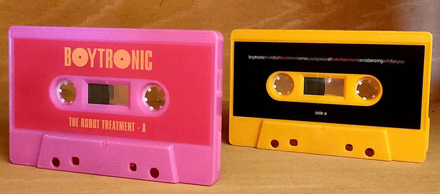 Boytronic - The Robot Treatment / Remix Pack Cassette кассета 2 шт. комплект ограничение 59шт.@(GAG TAPE) ( жанр German Electronic/Synth Pop)