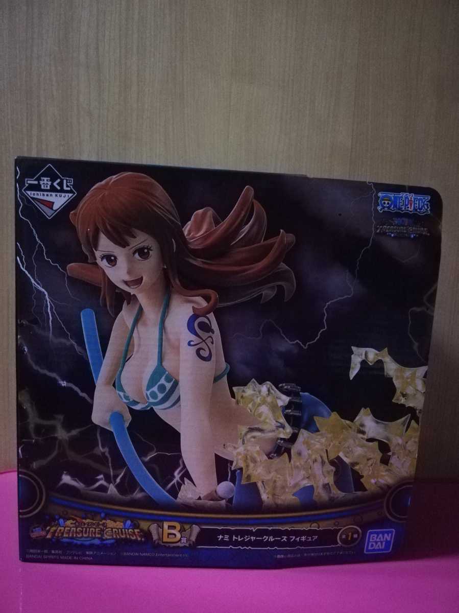 即決！新品未開封 一番くじ ワンピース with ONE PIECE TREASURE CRUISE B賞 ナミ トレジャークルーズ フィギュア バンダイ_画像1