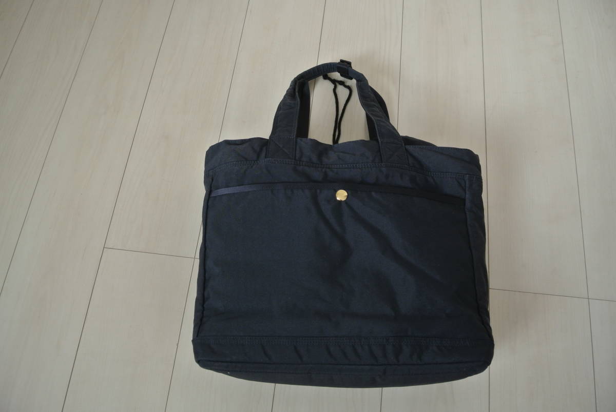 [ prompt decision ] beautiful goods Porter do rough to tote bag navy PORTER DRAFT TOTE BAG