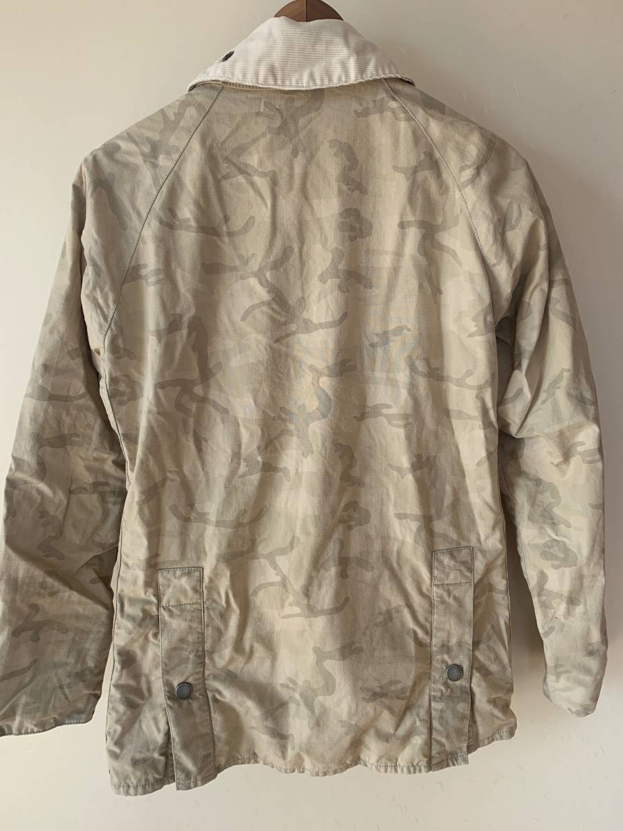 セール Barbourバブアー BEDALE SL カモ ウォッシュ加工 ビデイル 灯台タグ S