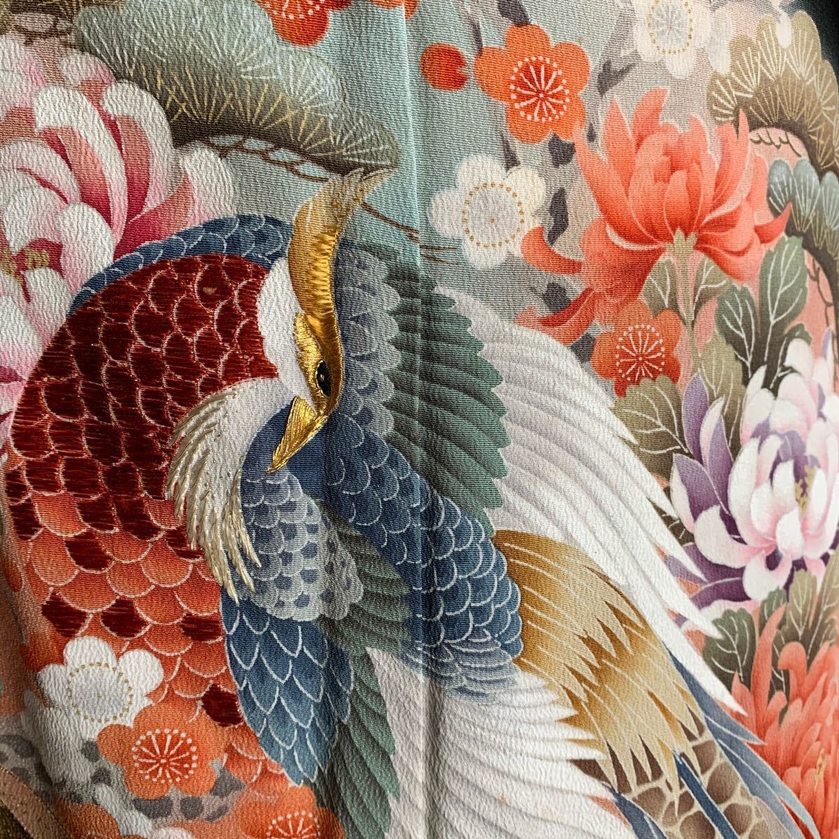 黒留袖 豪華絢爛 金刺繍 鳳凰 作家物｜PayPayフリマ