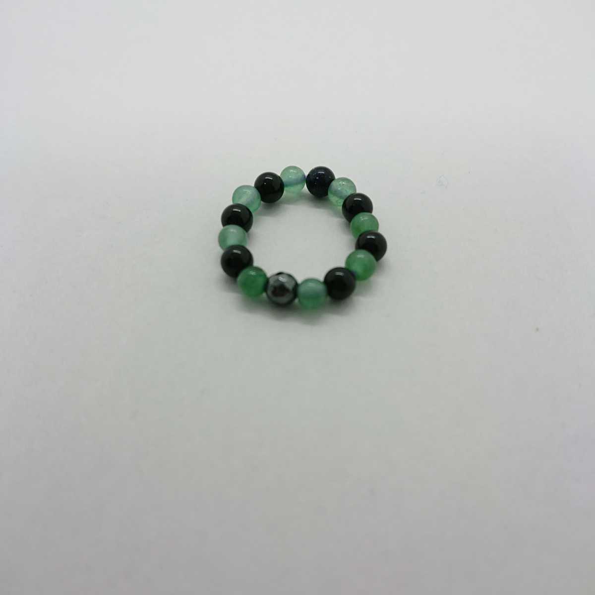 Paypayフリマ ハンドメイド パワーストーンリング 緑 黒 指輪 オニキス かわいい おしゃれ 綺麗 グリーン 黒 Paypayフリマ ハンドメイド パワーストーンリング 緑 黒 指輪 オニキス かわいい おしゃれ 綺麗 グリーン 黒