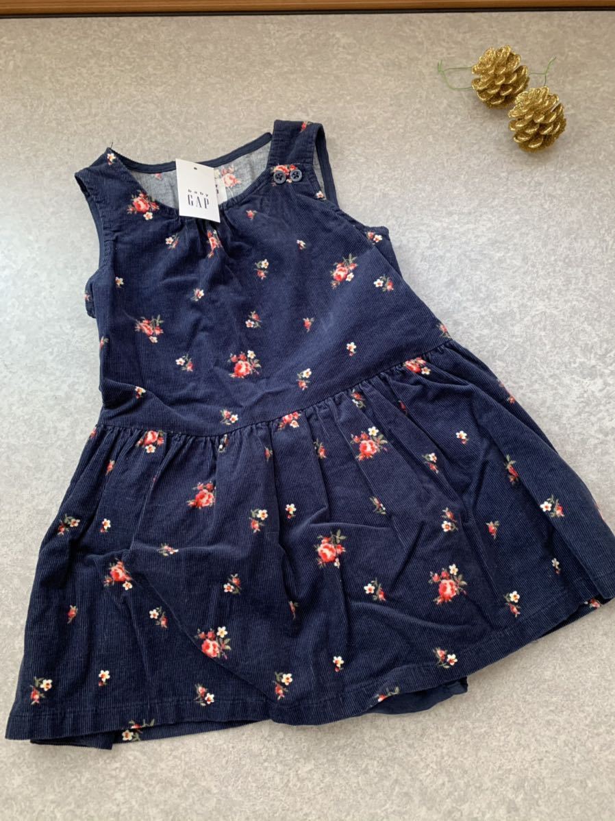 新品 baby GAP 90 ワンピース 未使用 女の子 ベビーギャップ 2歳 18