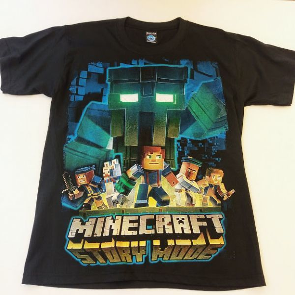 【新品Lサイズ】マインクラフトTシャツLサイズ 北米輸入品 日本未発売 Minecraft ニンテンドースイッチ switch PS4 PS5_画像1