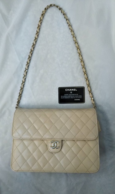 CHANEL シャネル/ マトラッセ チェーン ショルダーバック ラム