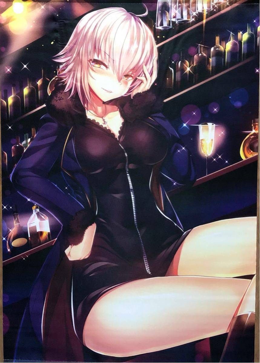 fate Grand Order ジャンヌ・オルタ B2タペストリー ぶらんく☆ちぇっく ふともも 美少女 グッズ