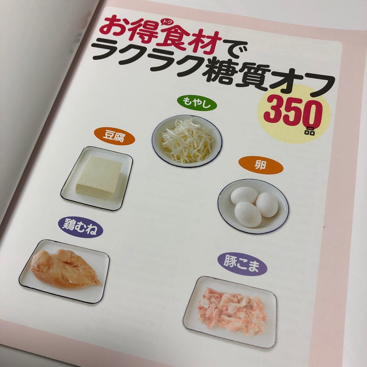 お得食材でラクラク糖質オフ３５０品 