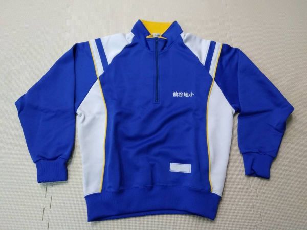  new goods MG-071M-347 ( Miyagi prefecture stone volume city . front . ground elementary school ) size S/ long sleeve / royal blue /RED SWALLOW red swallow / gym uniform / jersey /