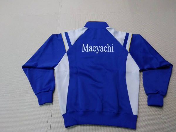  new goods MG-071M-347 ( Miyagi prefecture stone volume city . front . ground elementary school ) size S/ long sleeve / royal blue /RED SWALLOW red swallow / gym uniform / jersey /
