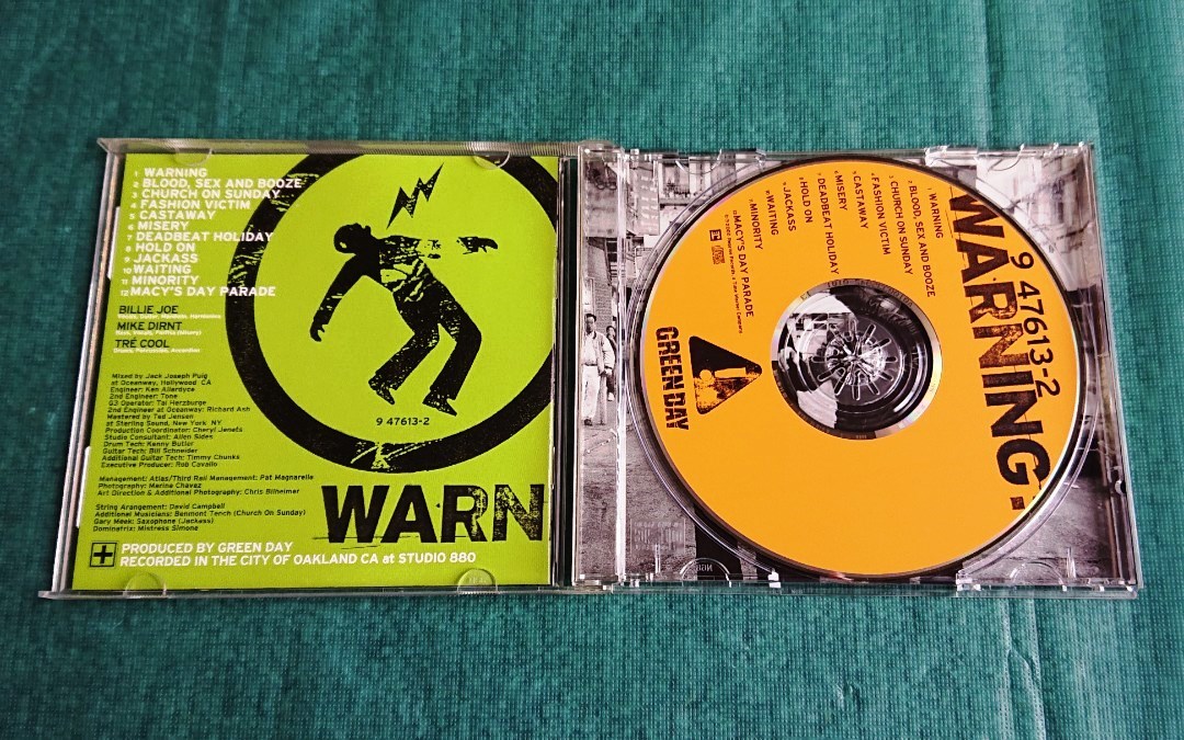 ヤフオク Warning ワーニング Green Day グリーンデイ