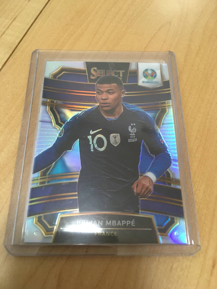 2020 PANINI SELECT UEFA EURO キリアン・ムバッペ　エムバペ　フランス　SILVER_画像1