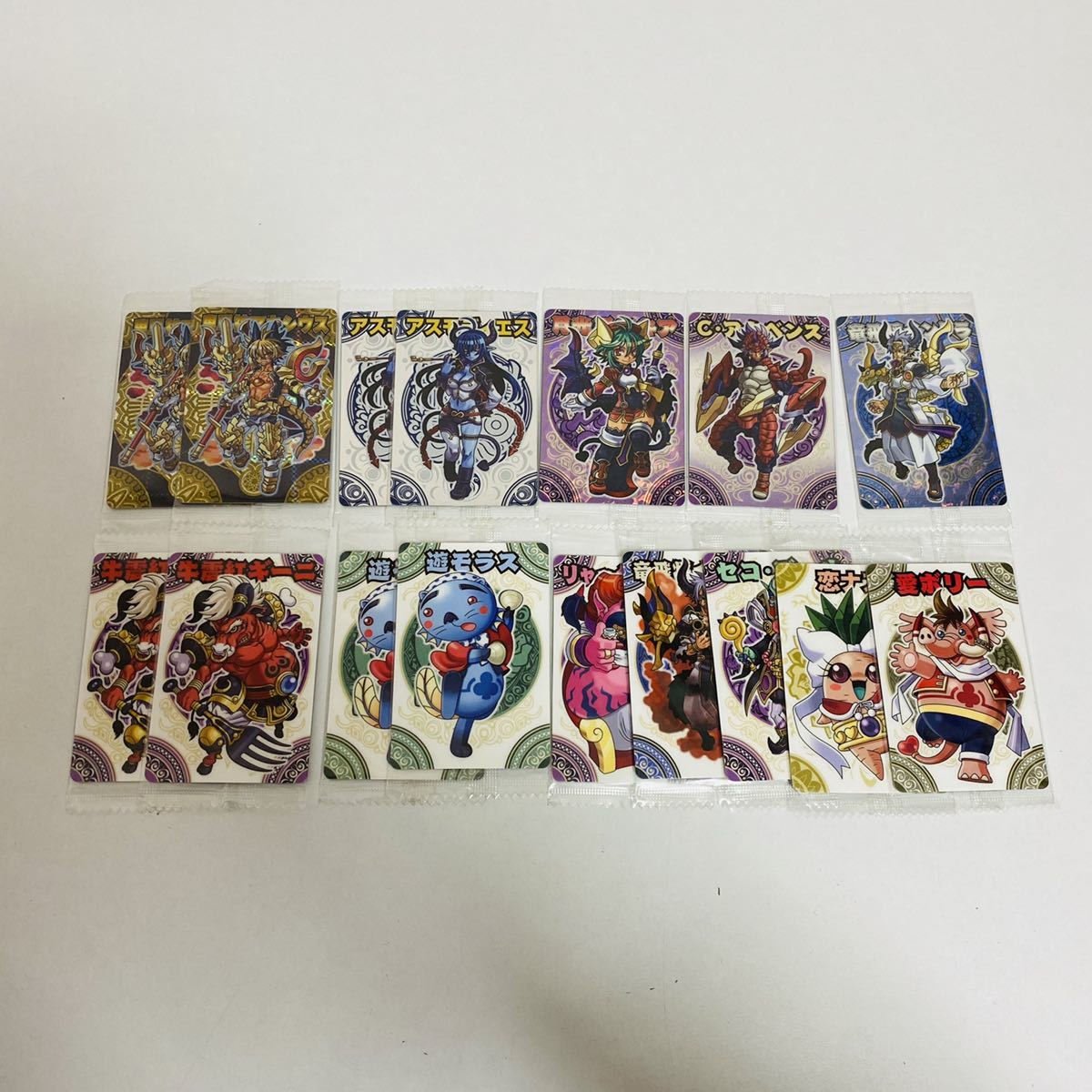 Yahoo!オークション - 【未開封品】森羅万象チョコ カード 16枚セット