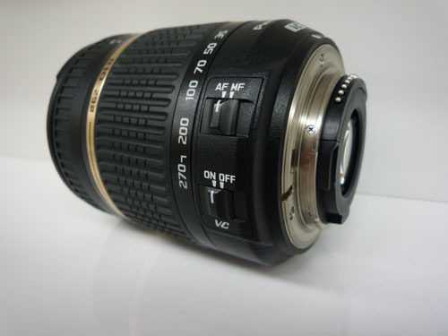 TAMRON タムロン カメラレンズ 18-270mm F/3.5-6.3 DiⅡ VC PiezoDrive φ62 ニコン用 ジャンク 札幌市_画像8