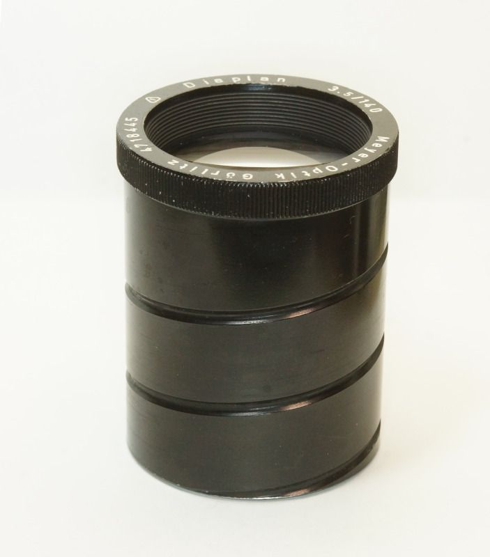 ドイツ製 Meyer-Optik Diaplan 3.5/140 Q1 プロジェクターレンズ ドイツ製 Meyer-Optik Diaplan 3.5/140 Q1 プロジェクターレンズ