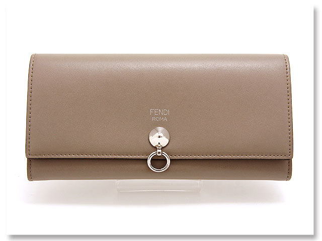 休日限定 美品 FENDI フェンディ バイザウェイ コンチネンタル長財布