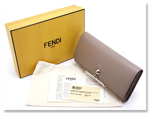 新製品は安い 【中古】FENDI◇バイザウェイ/コンチネンタルウィレット