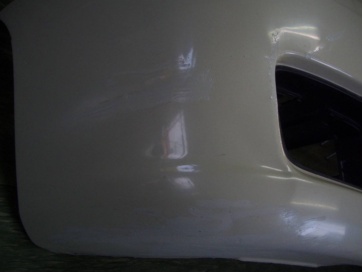2325●C24　セレナ　フロント　バンパー　CX040　ホワイト　QX1　極上超美品_画像2
