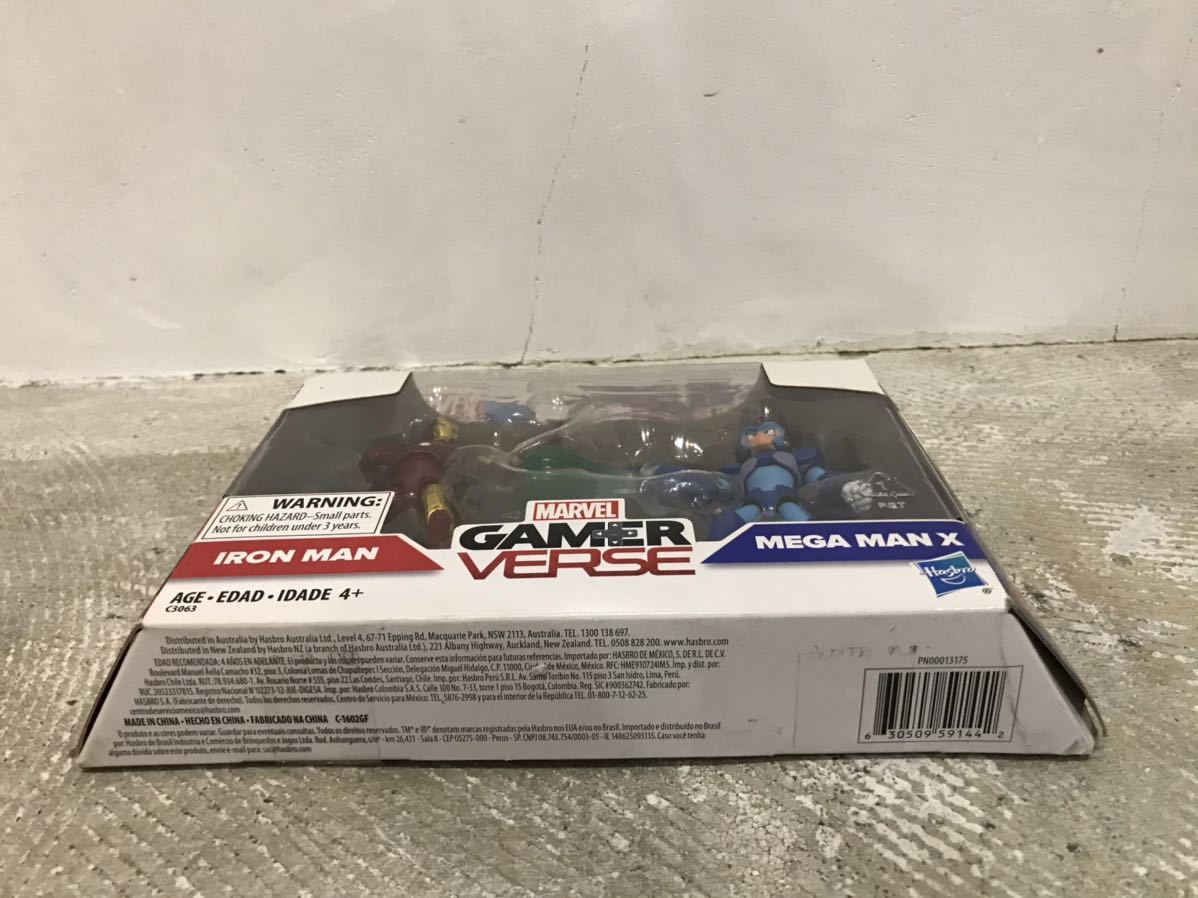 marvel gamer versema- bell lock man capcom ironman mega man x Bandai figure iron man hasbro is zbrogame game 