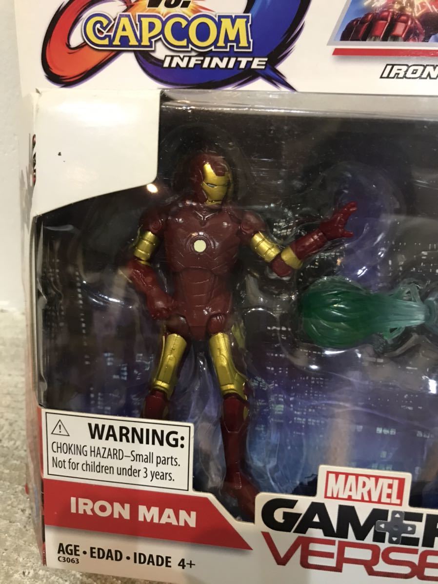 marvel gamer versema- bell lock man capcom ironman mega man x Bandai figure iron man hasbro is zbrogame game 