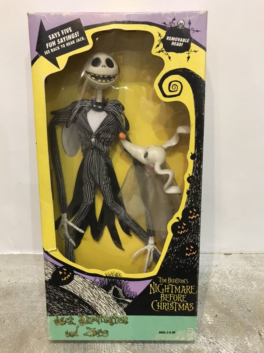 jack sally The Nightmare Before Christmas Jack surrey figure lock shock barrel tim Barton nightmare Zero ZERO