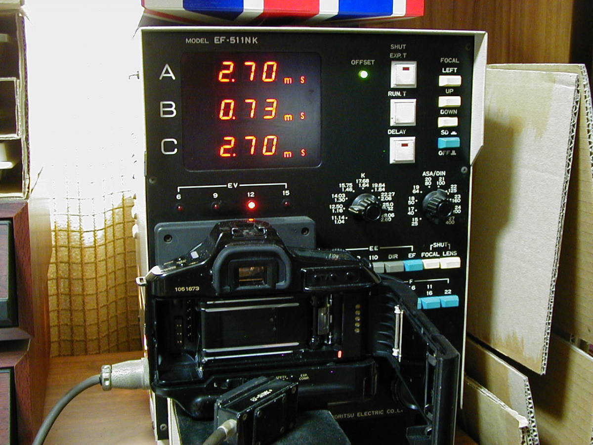 T90のEEEエラー修理（高額用・入札前に質問コーナーから症状を教えてください）かんたん決済対策版(3002)_カメラ専用テスターで精度測定・調整します