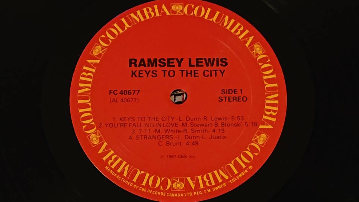 RAMSEY LEWIS　Keys to the City　ラムゼイ・ルイス_画像4
