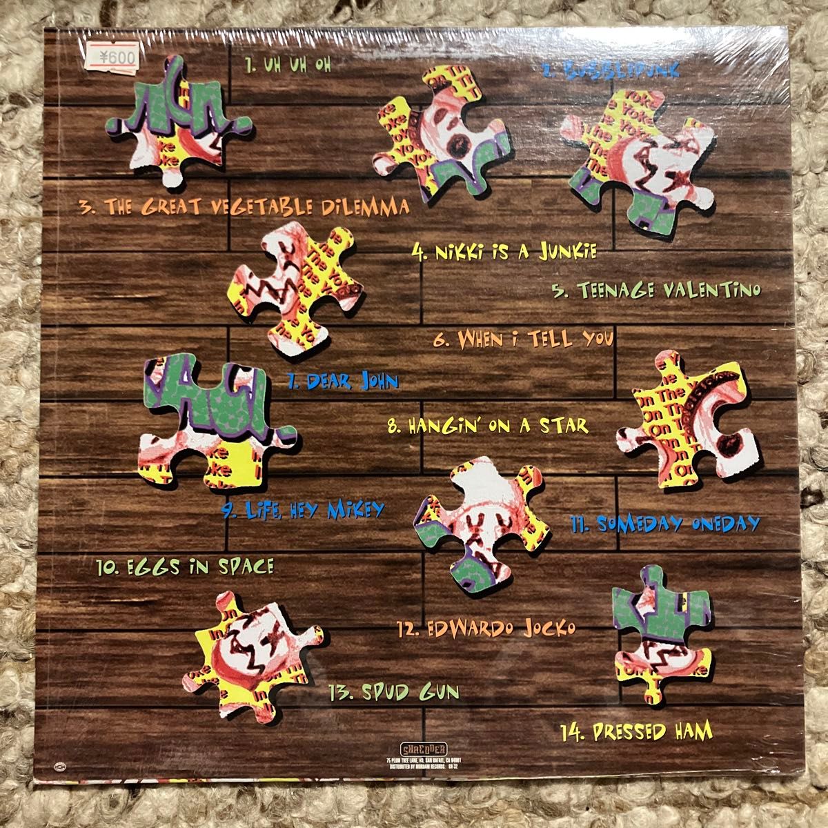 McRackins /In On The Yolk! 12インチレコード