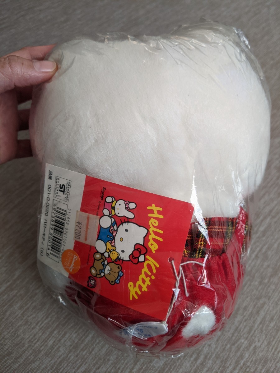 激レア ハローキティ ぬいぐるみ 赤チェック柄シャツ 激レア ハローキティ ぬいぐるみ 赤チェック柄シャツ