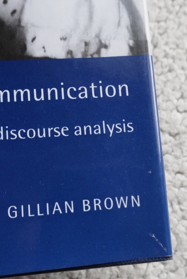 Speakers, Listeners and Communication Explorations in Discourse Analysis (Cambridge) Gillian Brown 洋書_画像3