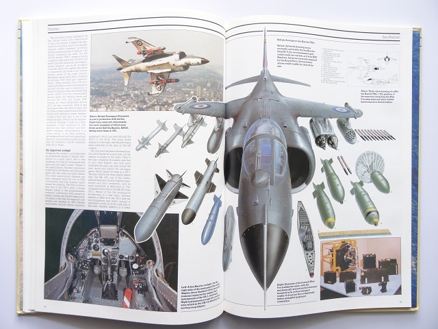  foreign book * Harrier photoalbum book@ airplane fighter (aircraft) warplane 