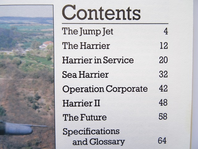  foreign book * Harrier photoalbum book@ airplane fighter (aircraft) warplane 