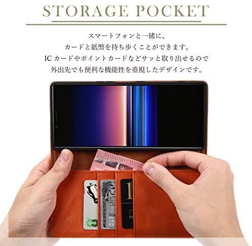 外箱無しのため値下げ★最高級牛革 iPhone12 mini 手帳型ケース+強化ガラスフィルムセット★本革 レザー 送料無料★Cブラウン_画像3