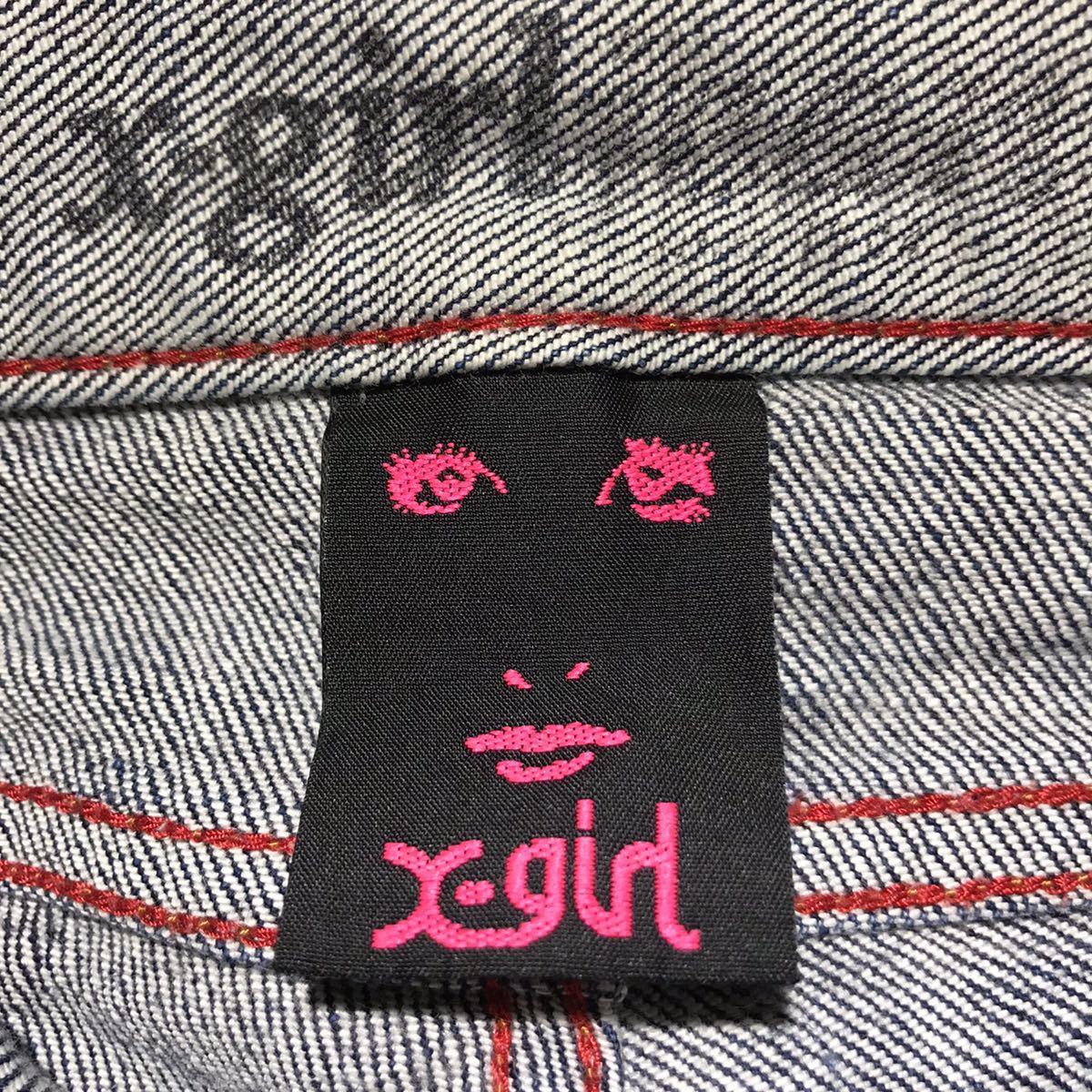 Xgirl X-girl Denim брюки обтягивающие джинсы size 1