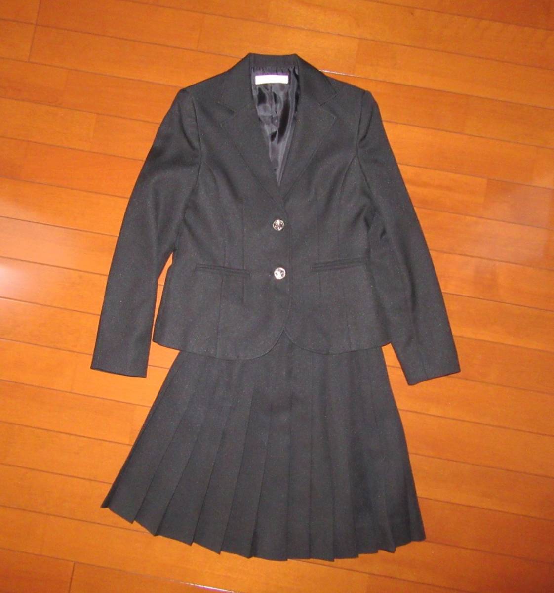 卒服、卒業式、入学式 スーツ 黒 Love Marchen CHOPIN 150cm_画像1