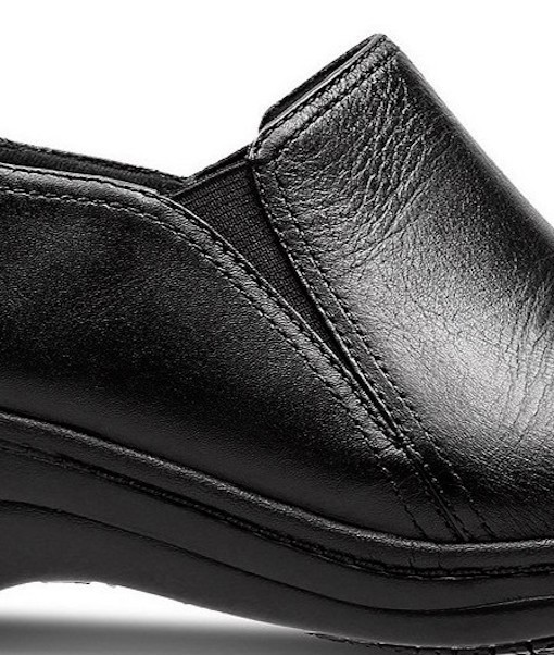 送料無料 Clarks 25cm サイドゴア アンクル ブーツ レザー 革 ブラック 黒 ブーティー シューティー パンプス フォーマル ST61_画像6