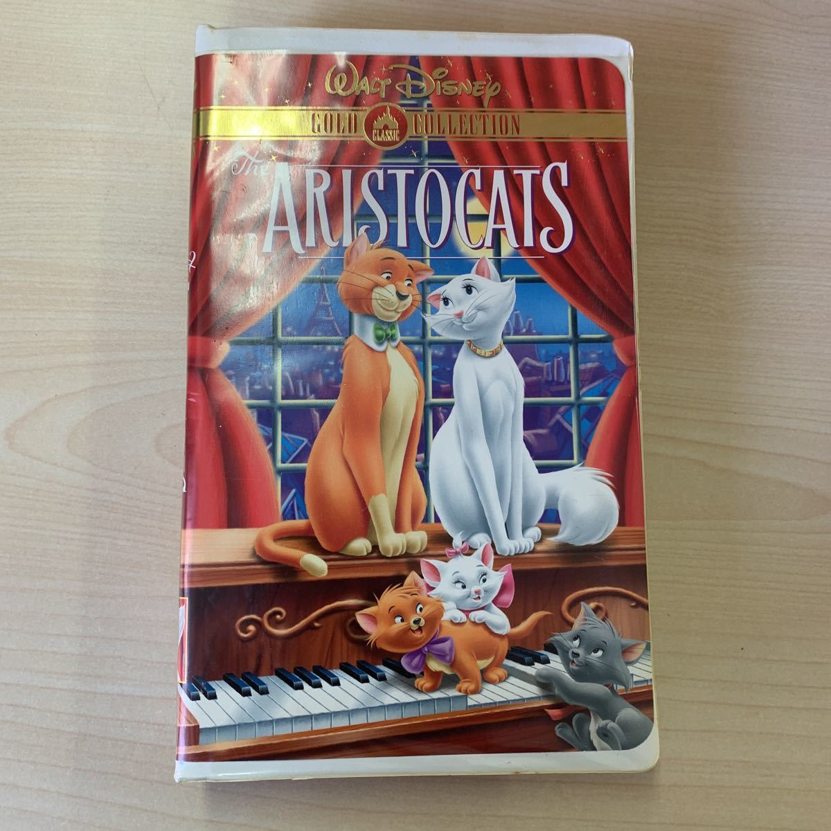 【長期保管品】英語版 ウォルトディズニー おしゃれキャット VHS WALT DISNEY The ARISTOCATS ビデオテープ ディズニー_画像1