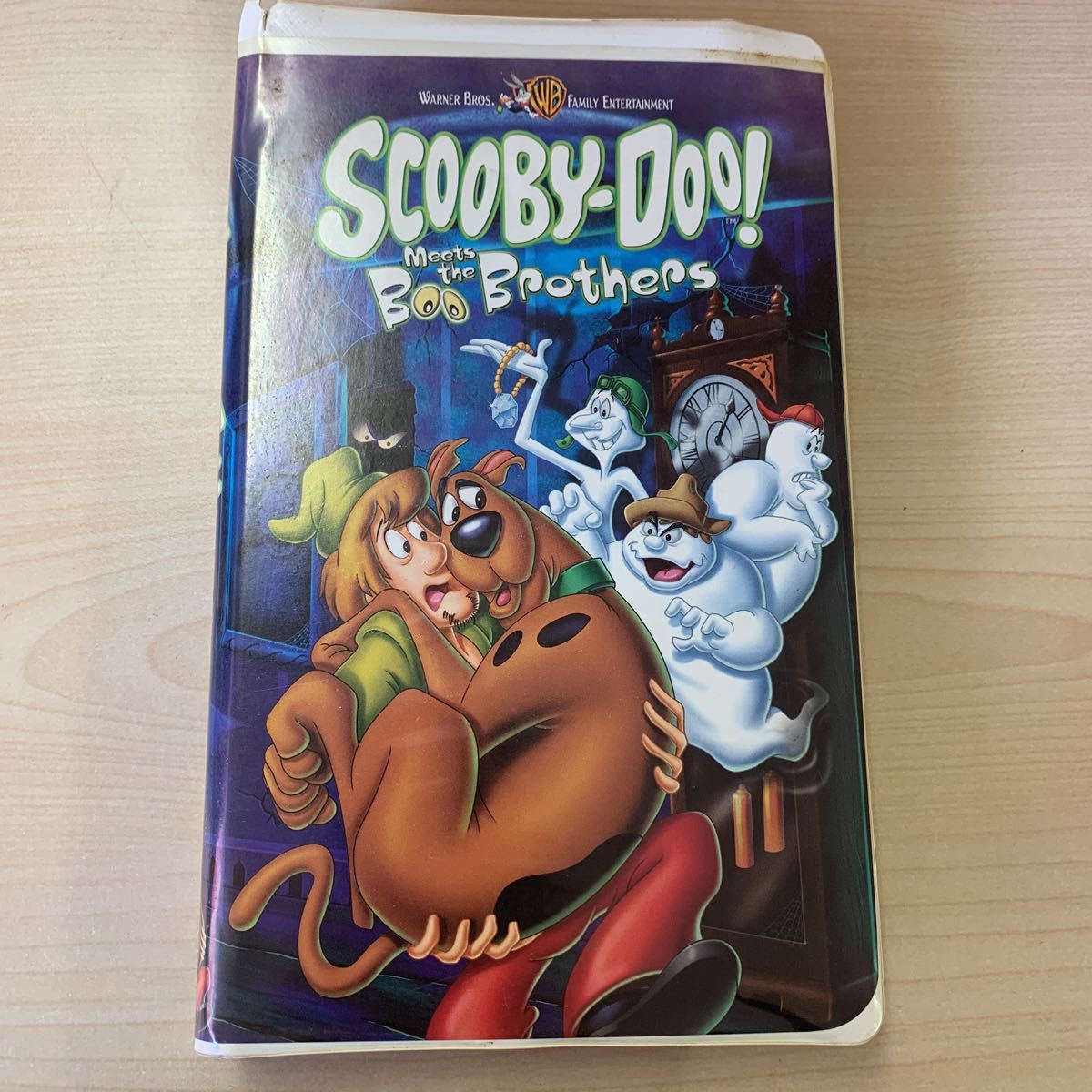 【長期保管品】英語版 ワーナーブラザーズ スクービードゥ ー VHS Warner Bros Scooby-Doo Meets the Boo Brothers ビデオテープの画像1