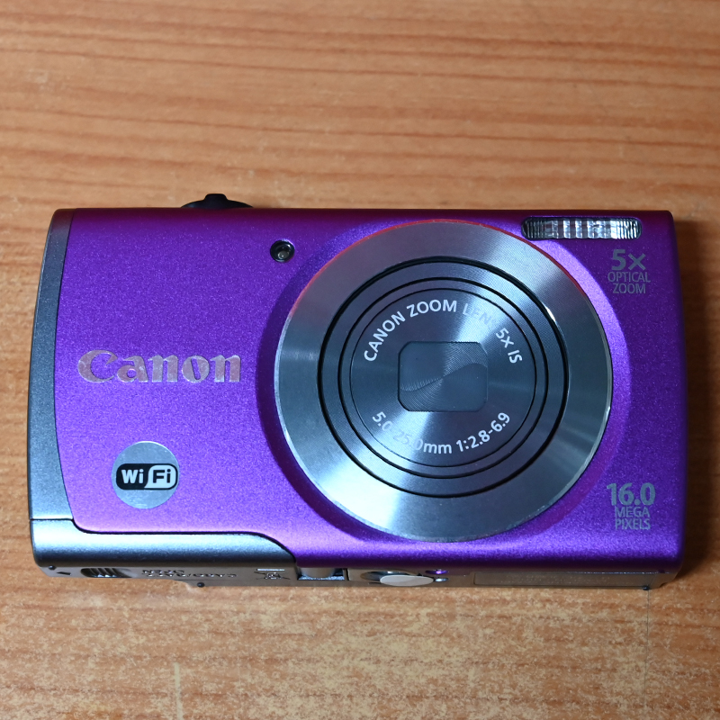 キャノン Canon PowerShot A3500IS パープル 店頭展示 模型 モックアップ 非可動品 現品 R00053_画像1