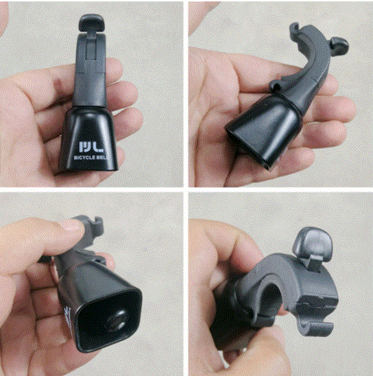 サイクリング自転車連続リングベルバイクベルホーンサウンドアラーム自転車アクセサリー_画像3