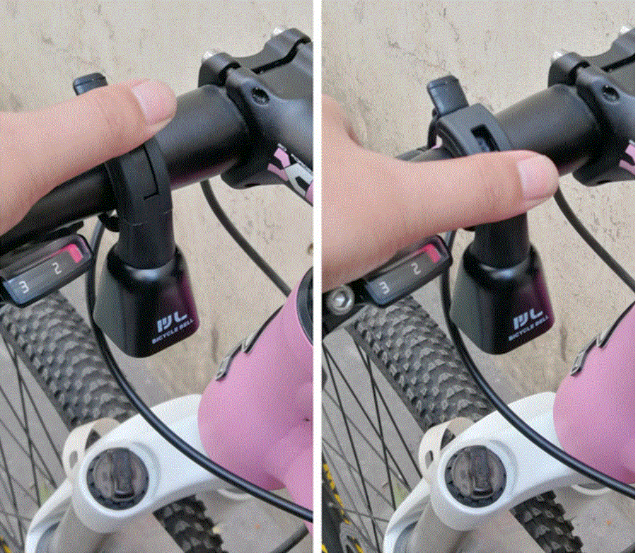 サイクリング自転車連続リングベルバイクベルホーンサウンドアラーム自転車アクセサリー_画像5