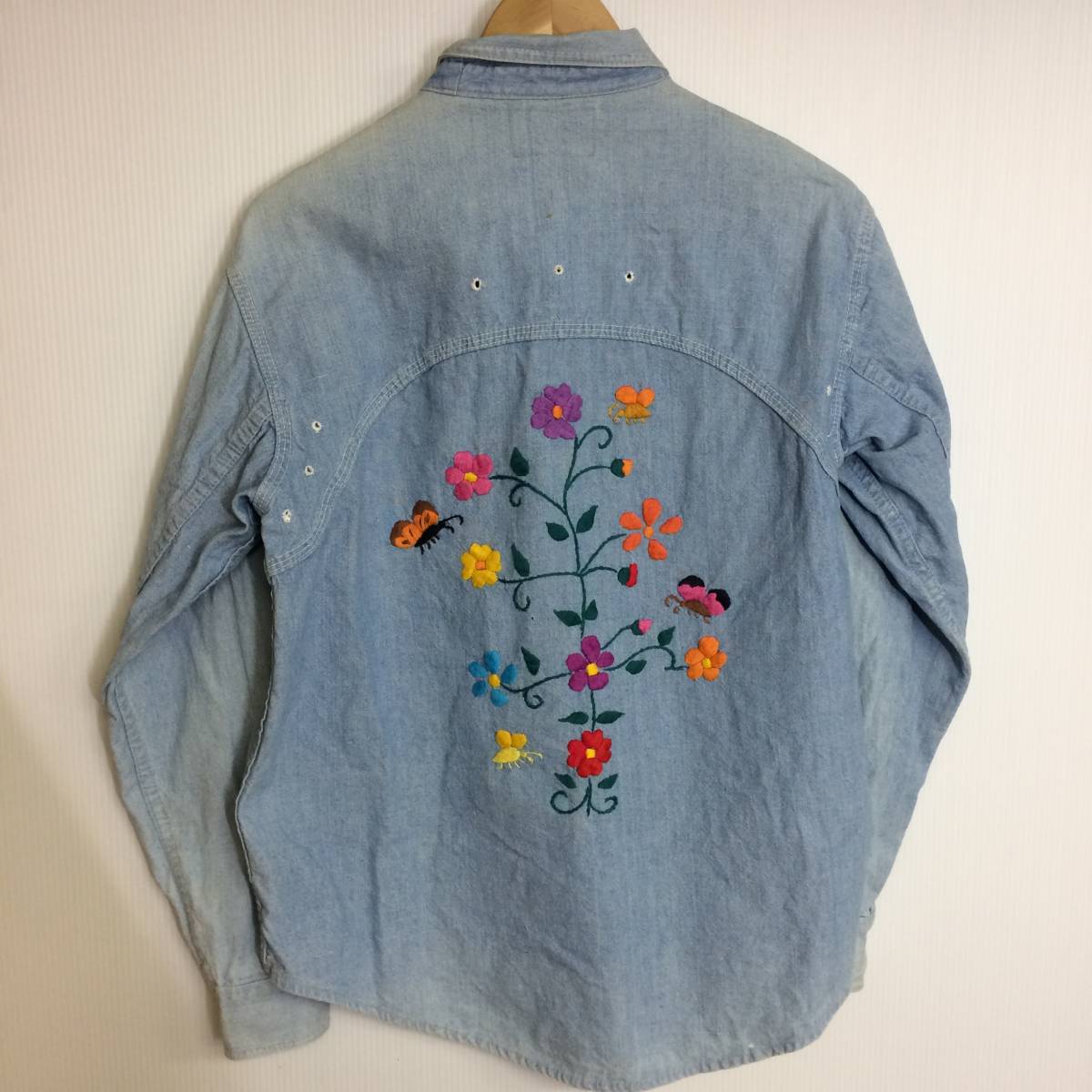 メキシコ製 EL CISNE エルシスネ メキシカンデニムシャツ 60s メキシコ製 EL CISNE エルシスネ メキシカンデニムシャツ 60s